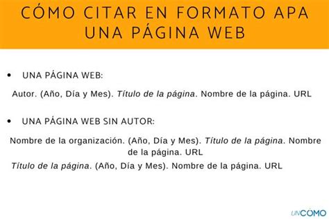 citas de internet|Citar una Página Web con Normas APA [Generador Gratis]